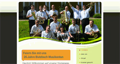 Desktop Screenshot of butzbach-musikanten.de